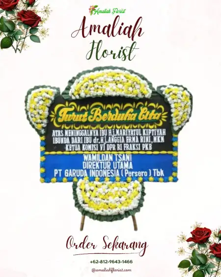 Papan Bunga Duka Jawa Kiri